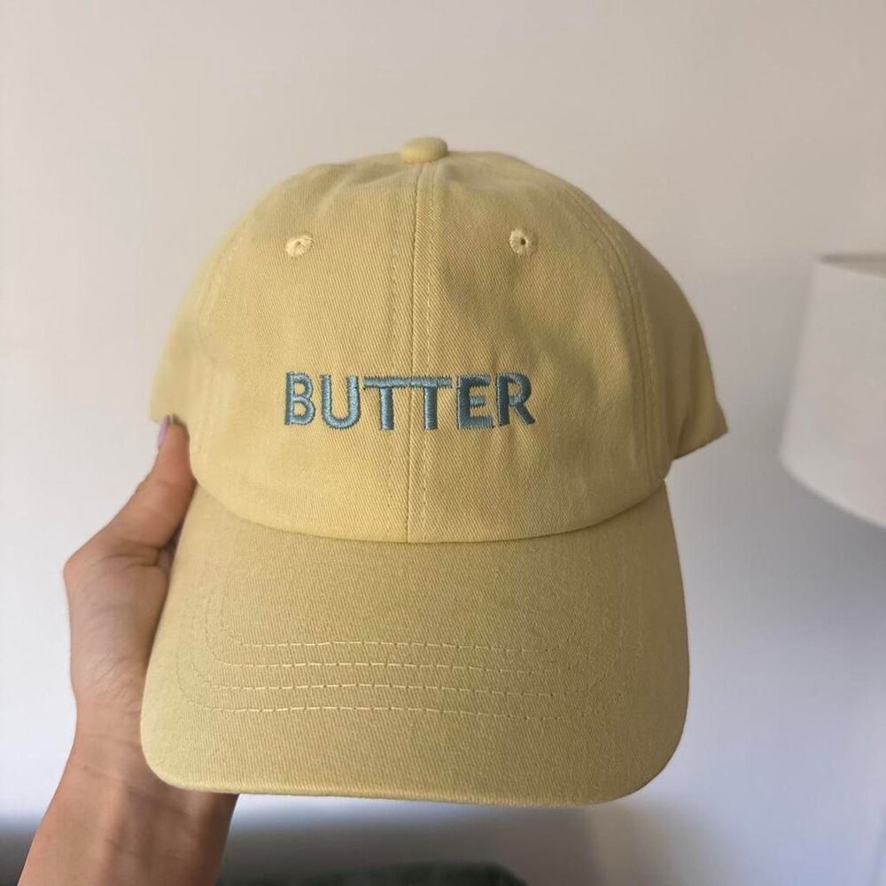 Butter-goods Women's Yellow and Cream Hat